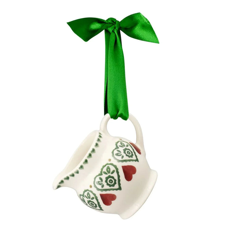 Emma Bridgewater Christmas Sampler Tiny Jug Decoration (Boxed)