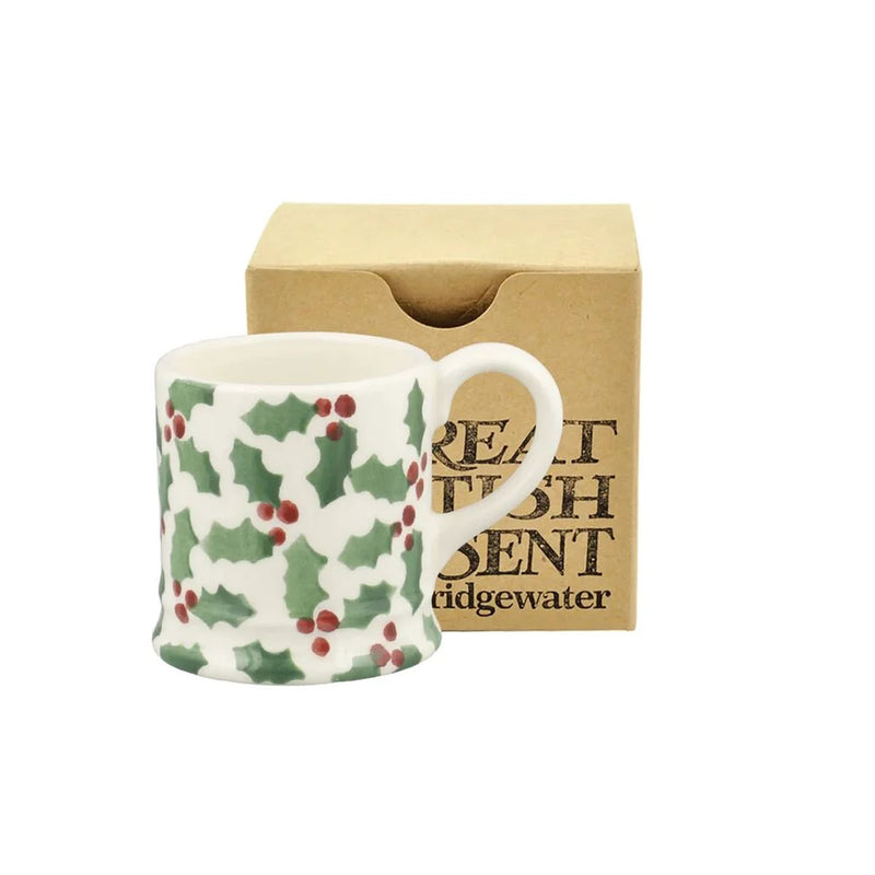 Emma Bridgewater Tiny Holly Mug Decoration (Boxed)