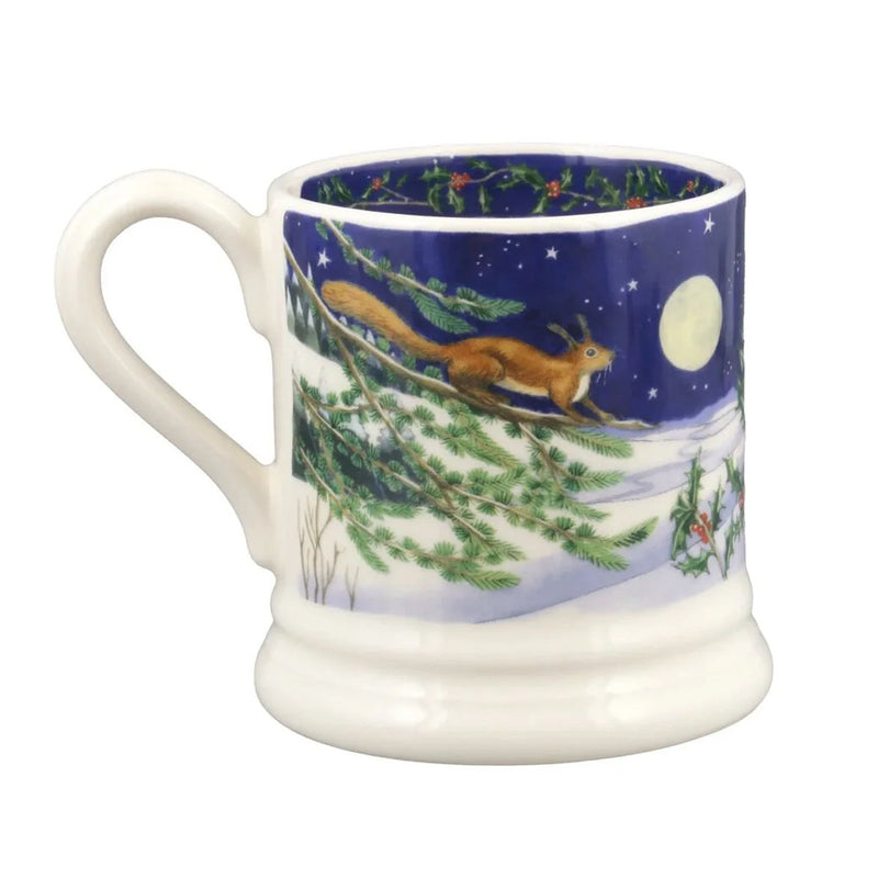 Emma Bridgewater Midnight Squirrel 1/2 Pint Mug