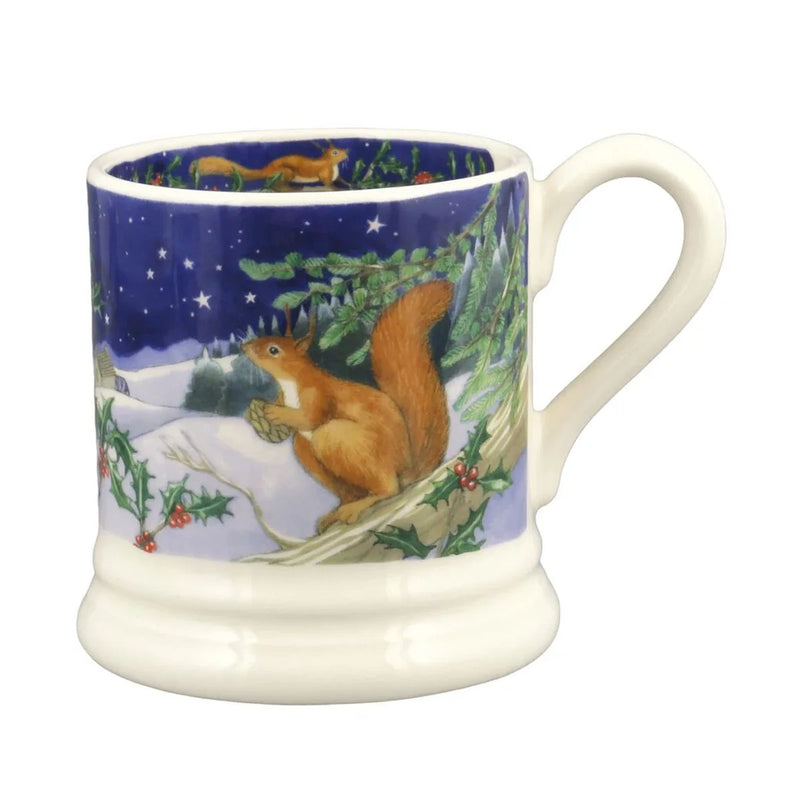 Emma Bridgewater Midnight Squirrel 1/2 Pint Mug