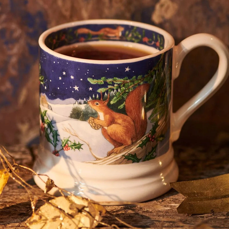 Emma Bridgewater Midnight Squirrel 1/2 Pint Mug