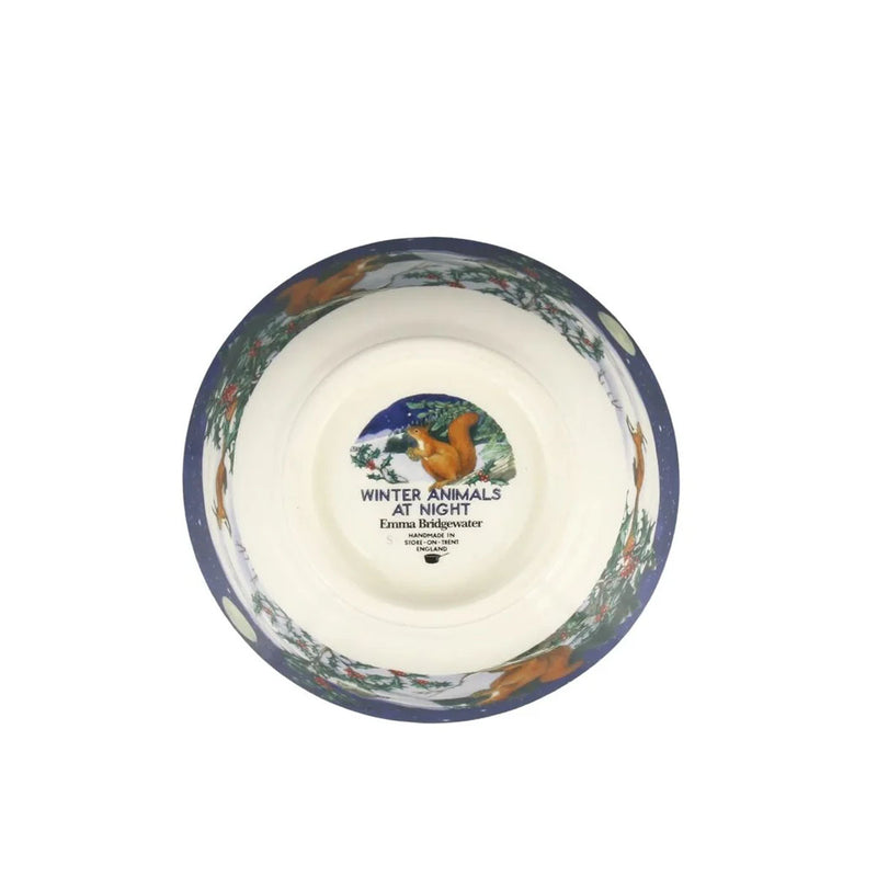 Emma Bridgewater Midnight Squirrel Small Old Bowl