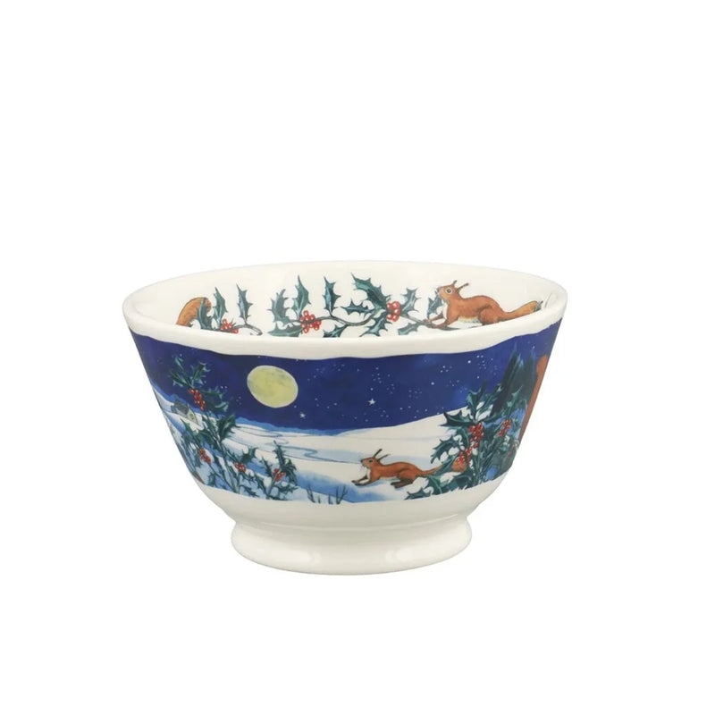Emma Bridgewater Midnight Squirrel Small Old Bowl