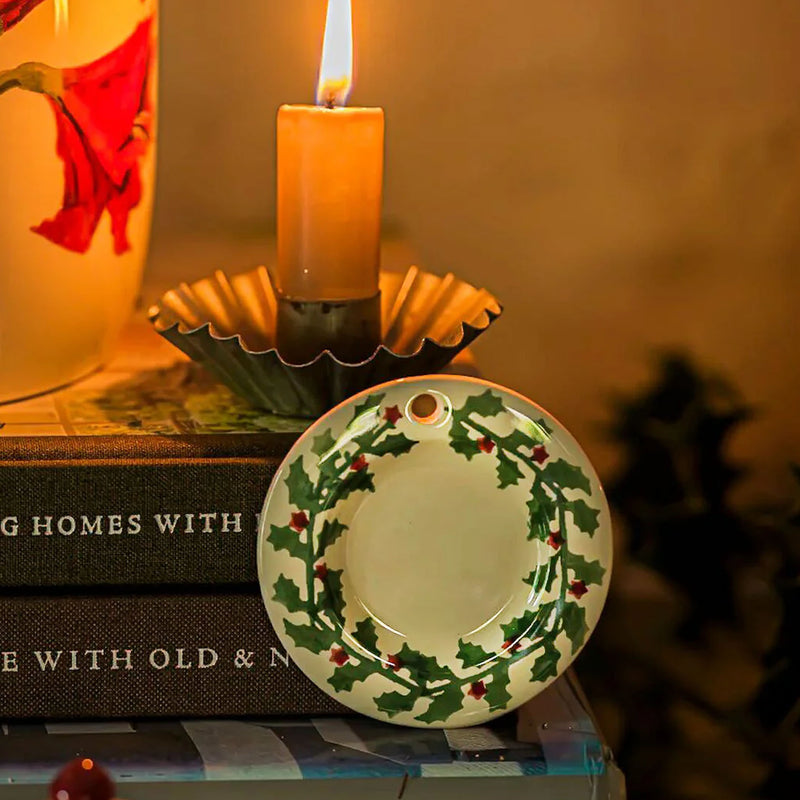 Emma Bridgewater Tiny Holly Tiny Plate Decoration (Boxed)