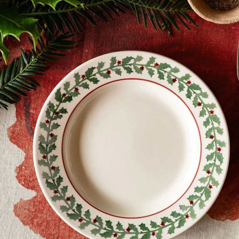 Emma Bridgewater Tiny Holly 6 1/2 Inch Plate