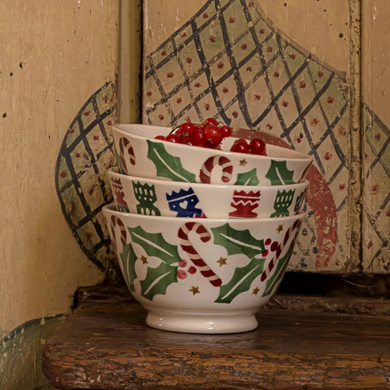 Emma Bridgewater Candy Canes Small Old Bowl