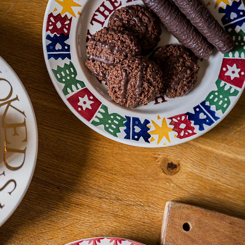 Emma Bridgewater Christmas Crackers 8 1/2 Inch Plate