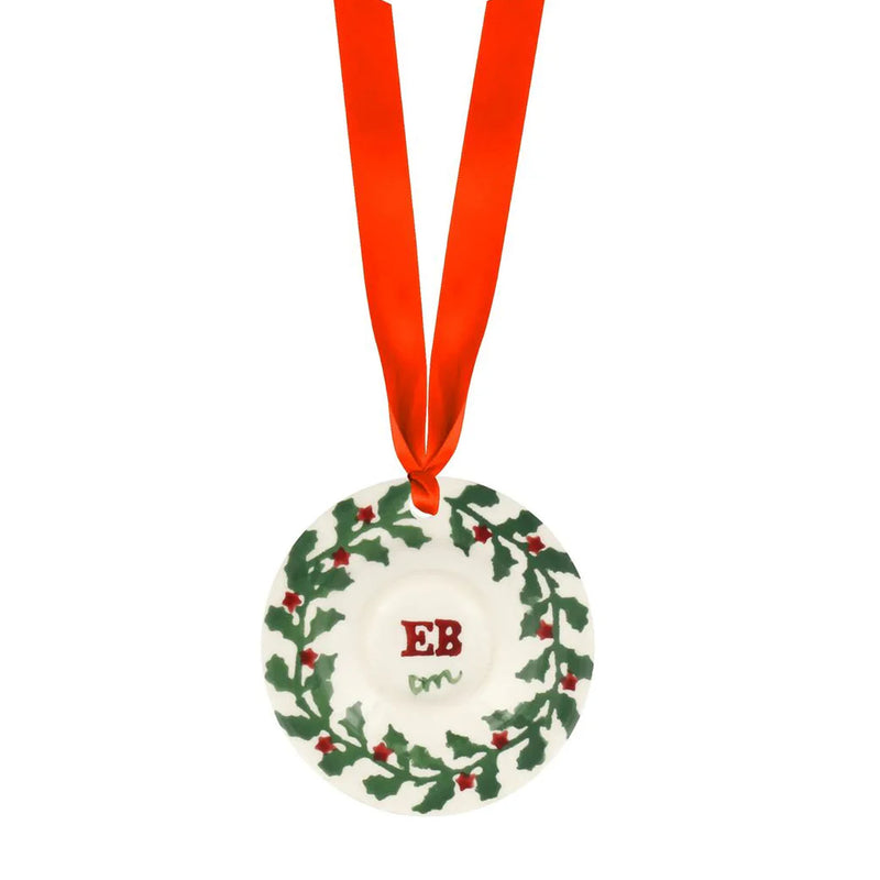 Emma Bridgewater Tiny Holly Tiny Plate Decoration (Boxed)