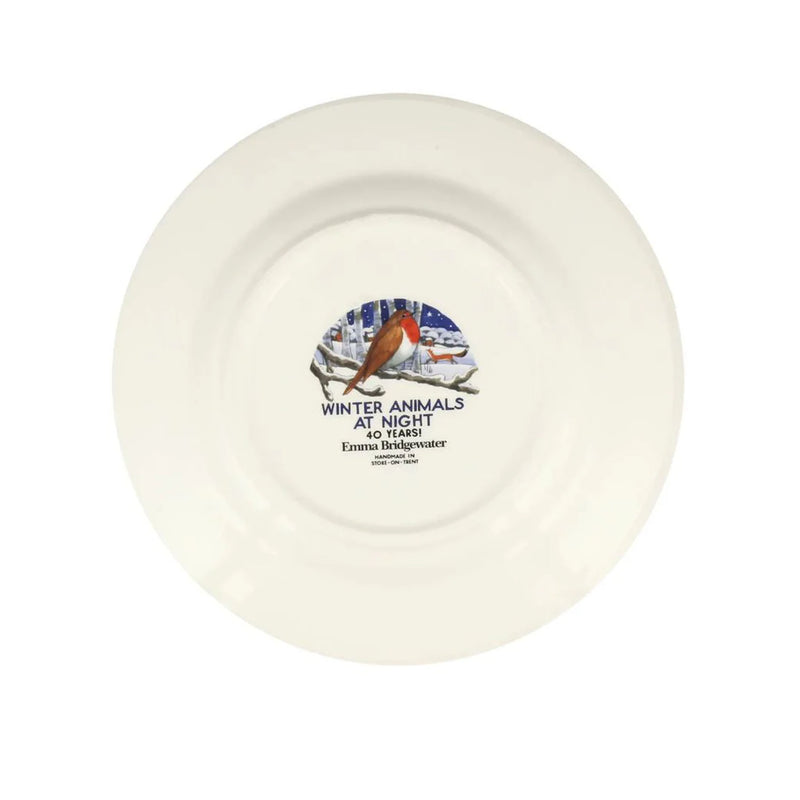 Emma Bridgewater Midnight Robin 8 1/2 Inch Plate