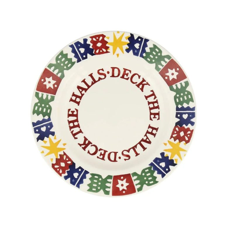 Emma Bridgewater Christmas Crackers 8 1/2 Inch Plate