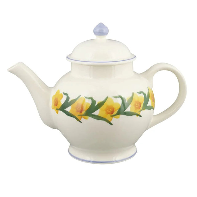 Emma Bridgewater Windblown Daffodils 4 Mug Teapot