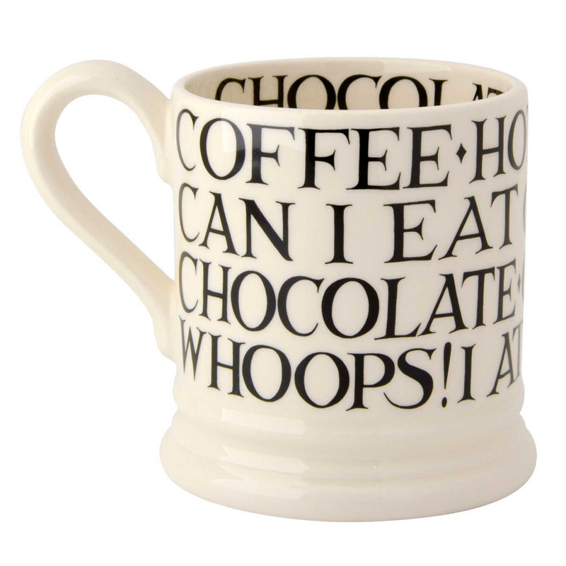 Emma Bridgewater Black Toast All Over Half Pint Mug