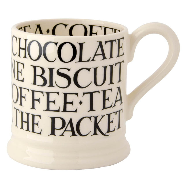 Emma Bridgewater Black Toast All Over 1/2 Pint Mug