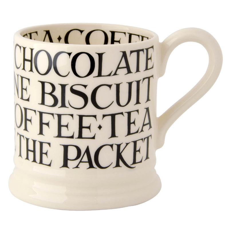 Emma Bridgewater Black Toast All Over 1/2 Pint Mug