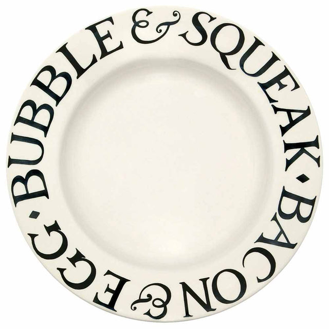 Emma Bridgewater Black Toast 10 1/2" Dinner Plate