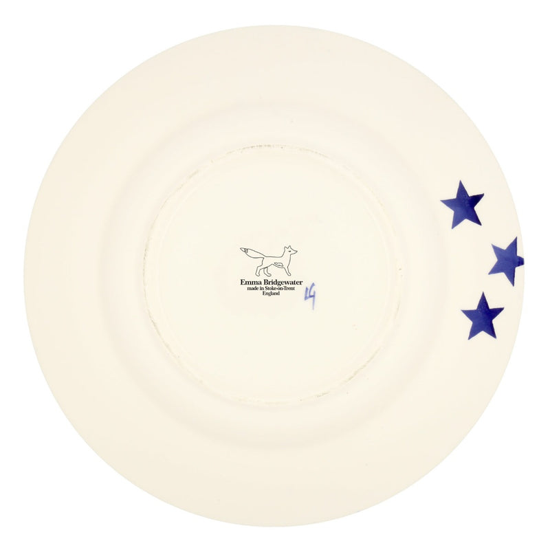 Emma Bridgewater Blue Star 10 1/2 Inch Plate