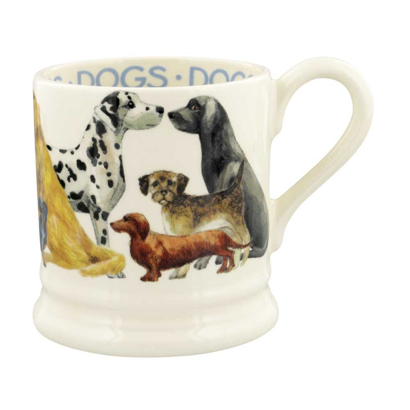 Emma Bridgewater Dogs Dogs All Over 1/2 Pint Mug 