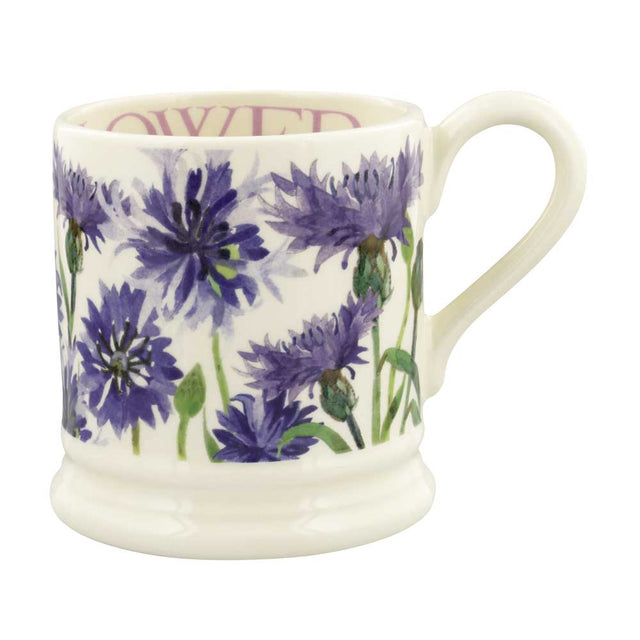 Emma Bridgewater Flowers Cornflower 1/2 Pint Mug