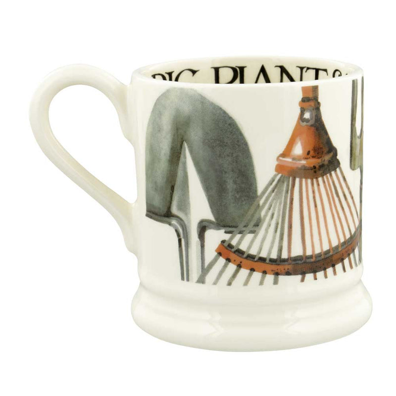 Emma Bridgewater Good Gardening Gardening Tools Half Pint Mug