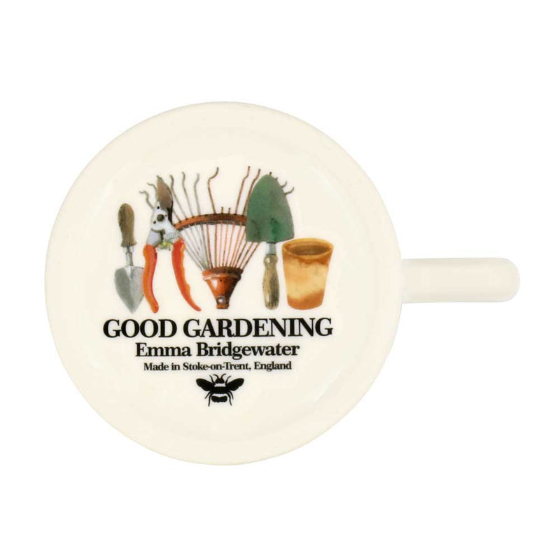 Emma Bridgewater Good Gardening Gardening Tools Half Pint Mug Backstamp