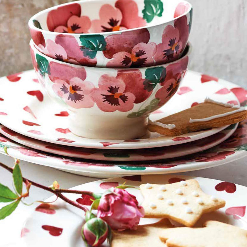 Emma Bridgewater Pink Hearts 10.5 Inch Dinner Plate