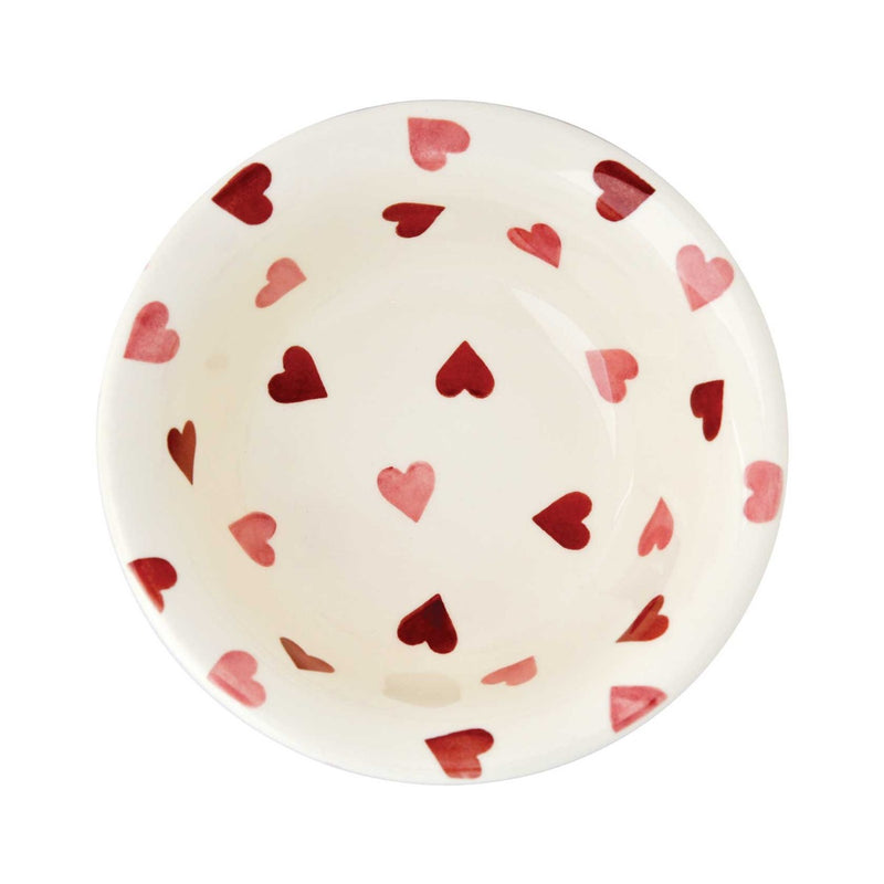 Inside View of Emma Bridgewater Pink Hearts Cereal Bowl