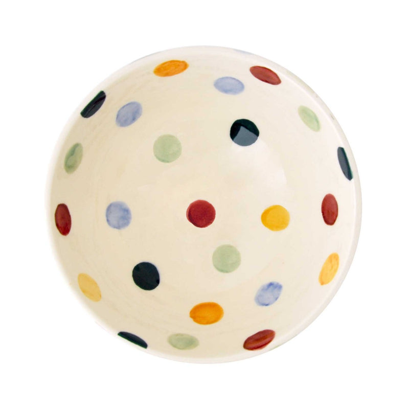 Inside View of Emma Bridgewater Polka Dot French Bowl