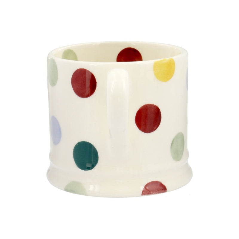 Side View of Emma Bridgewater Polka Dot Small Mug