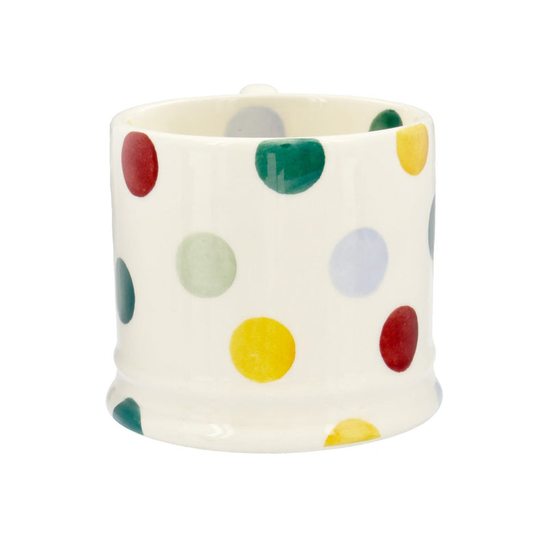 Side View of Emma Bridgewater Polka Dot Small Mug