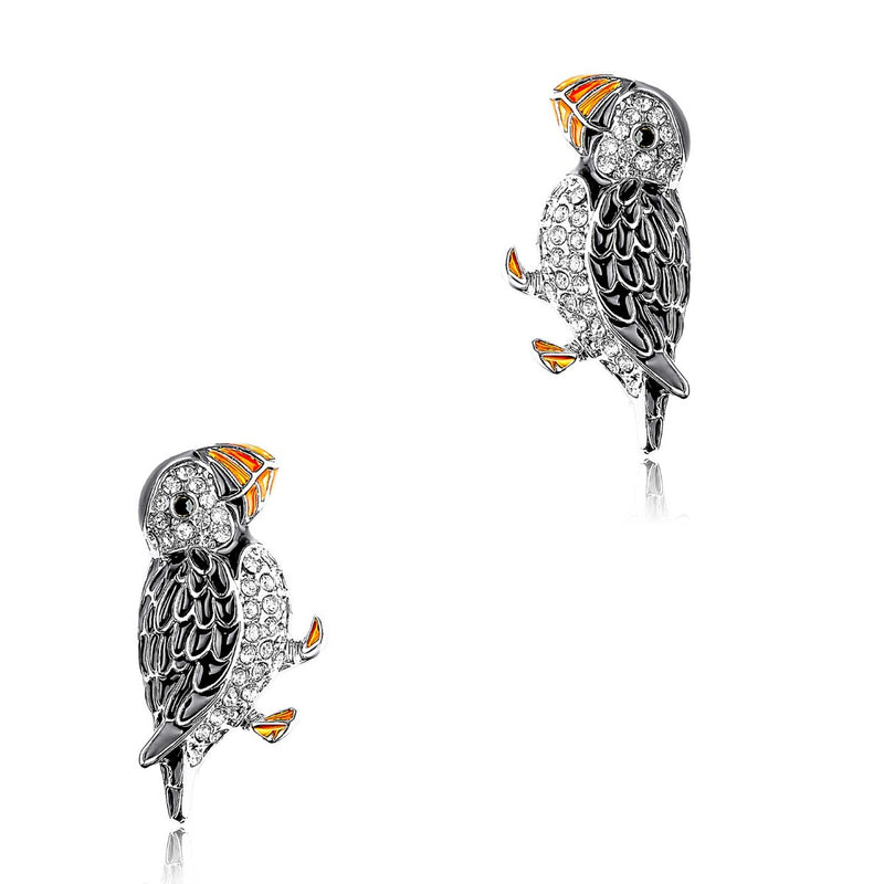 Bill Skinner Puffin Stud Earrings
