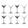 Riedel Extreme Martini Glasses, Set of 8