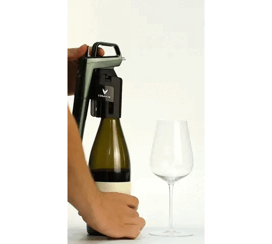 Coravin Timeless Three + Wine Preservation System, Black