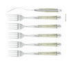 Forge de Laguiole Forks Set of 6, Opalescence Handle