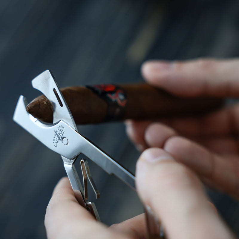 Forge de Laguiole Cigar Cutter, Thuya Handle