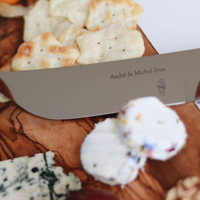 Forge de Laguiole Cheese Knife, Bras Blade