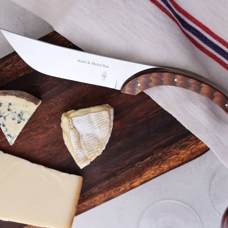 Forge de Laguiole Cheese Knife, Bras Blade