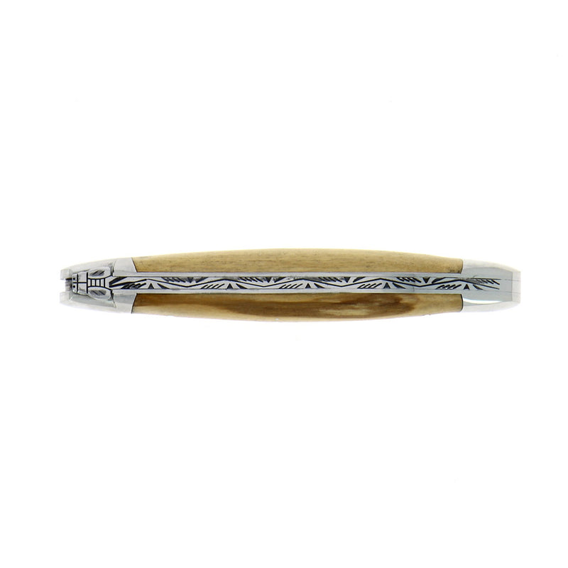 Forge de Laguiole Folding Knife, 11 cm, Olivewood Handle