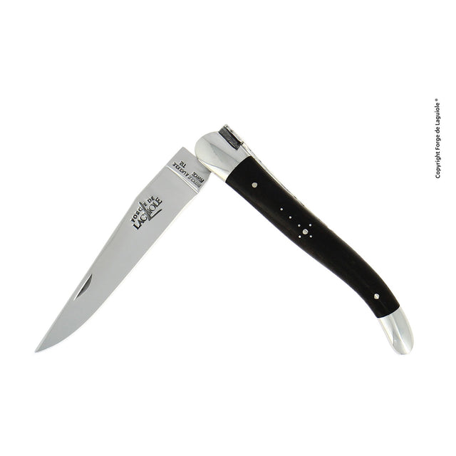 Forge de Laguiole Folding Knife, 11 cm, Ebony Handle