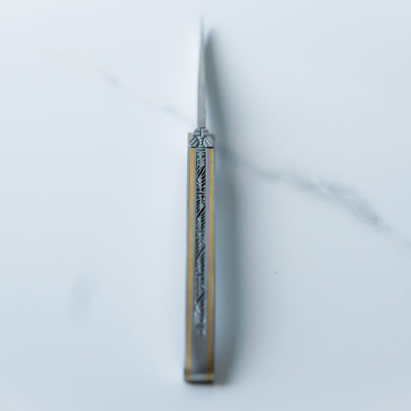 Forge de Laguiole Folding Knife, 9 cm, Ghion Blade