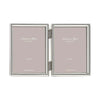 Addison Ross Thin Silver Double Frame, 4 x 6