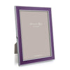 Addison Ross Purple Enamel & Silver Frame, 5 x 7