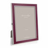 Addison Ross Plum Enamel & Silver Frame, 4 x 6