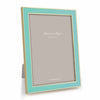 Addison Ross Pastel Blue Enamel & Gold Frame, 5 x 7