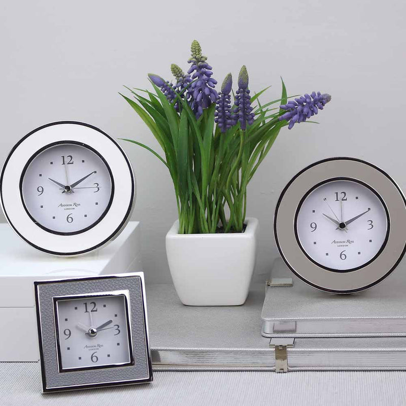 Addison Ross Chiffon & Silver Alarm Clock FR5501