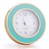 Addison Ross Pastel Blue & Gold Alarm Clock