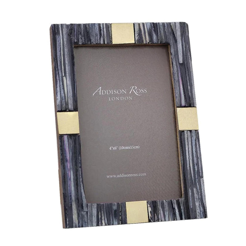 Addison Ross Grey Bone Photo Frame, 4x6
