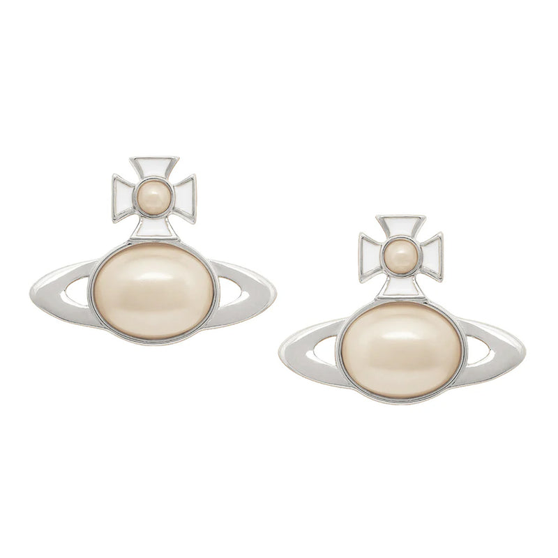 Vivienne Westwood Gaby Earrings, Platinum Plated
