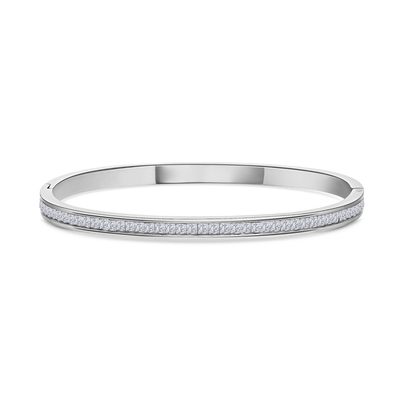 Amori Captivate Bangle, Silver
#1