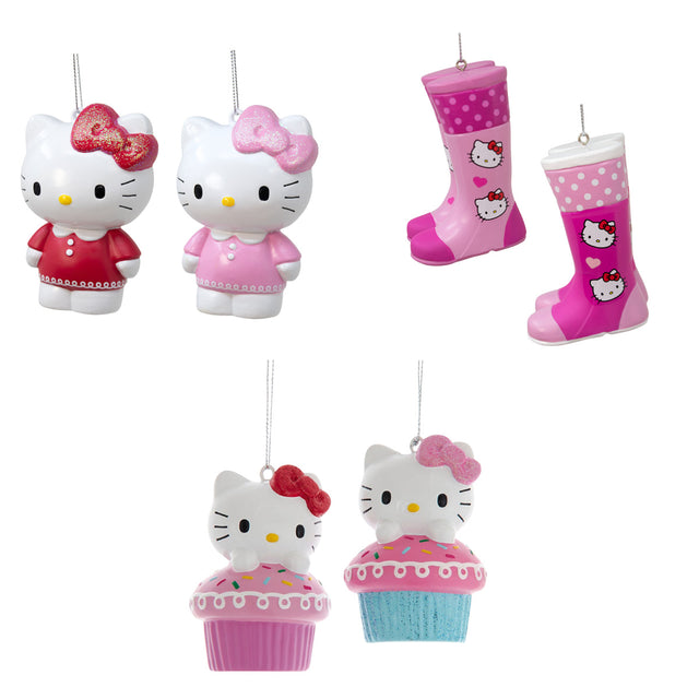 Christmas Inspirations Hello Kitty Ornament Set