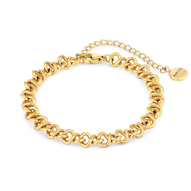 Amori Hoop Bracelet, Gold
